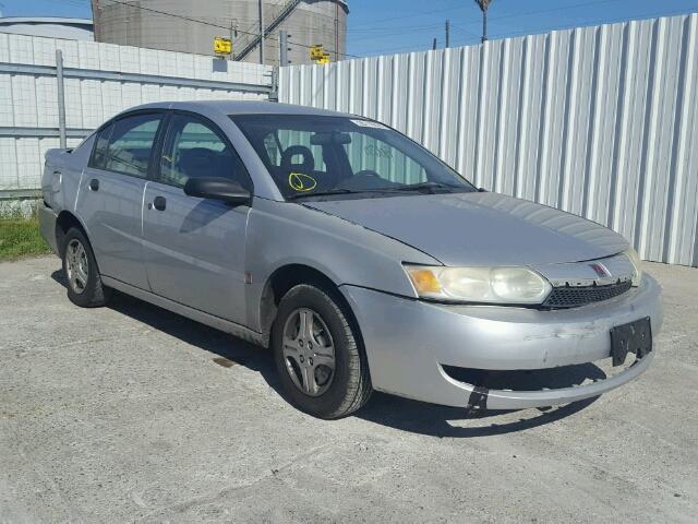 1G8AG52F04Z112520 - 2004 SATURN ION LEVEL SILVER photo 1