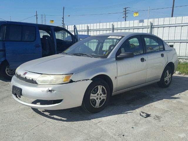 1G8AG52F04Z112520 - 2004 SATURN ION LEVEL SILVER photo 2