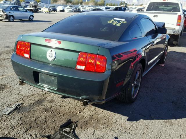 1ZVHT82HX85160586 - 2008 FORD MUSTANG GT GREEN photo 4