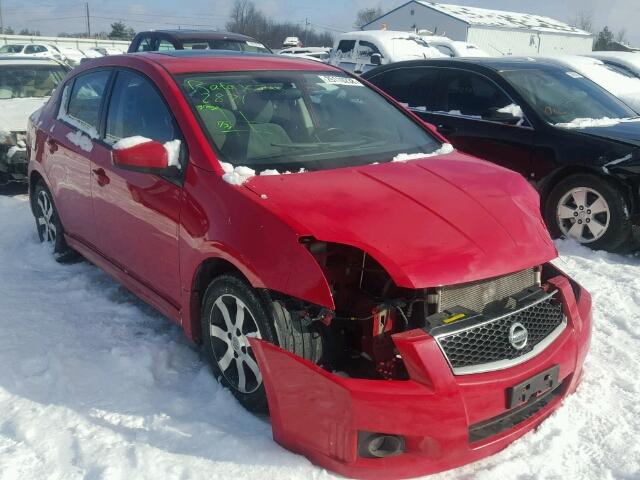 3N1AB6AP6CL648594 - 2012 NISSAN SENTRA 2.0 RED photo 1