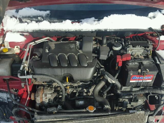 3N1AB6AP6CL648594 - 2012 NISSAN SENTRA 2.0 RED photo 7