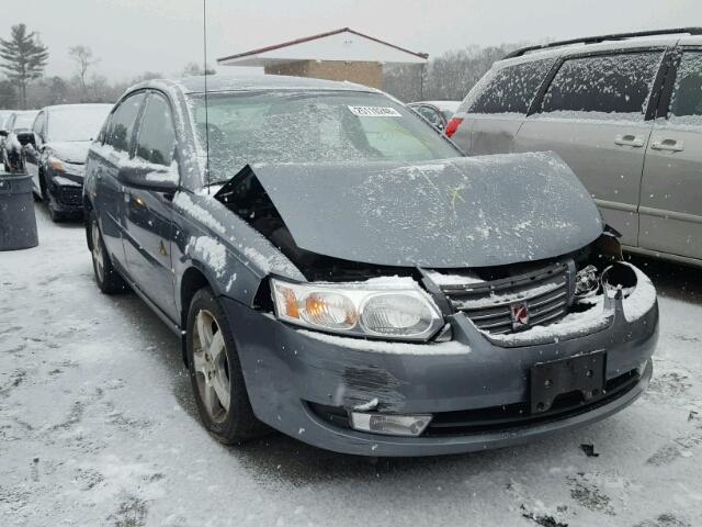 1G8AL55F57Z169341 - 2007 SATURN ION LEVEL GRAY photo 1