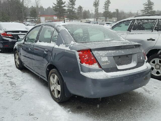 1G8AL55F57Z169341 - 2007 SATURN ION LEVEL GRAY photo 3