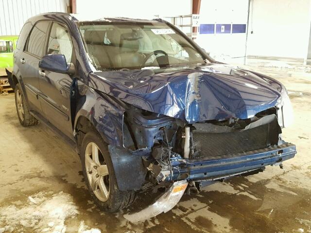 2CKDL737886035259 - 2008 PONTIAC TORRENT GX BLUE photo 1