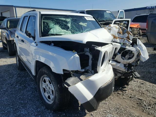 1C4NJPBA8CD634560 - 2012 JEEP PATRIOT SP WHITE photo 1