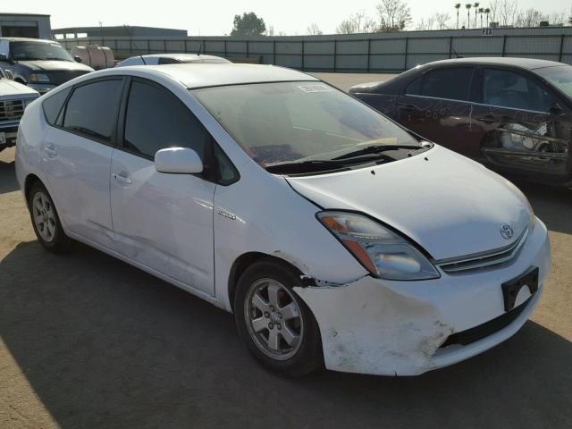 JTDKB20U097836722 - 2009 TOYOTA PRIUS WHITE photo 1