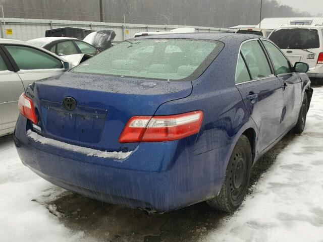 4T1BE46K49U327514 - 2009 TOYOTA CAMRY BASE BLUE photo 4