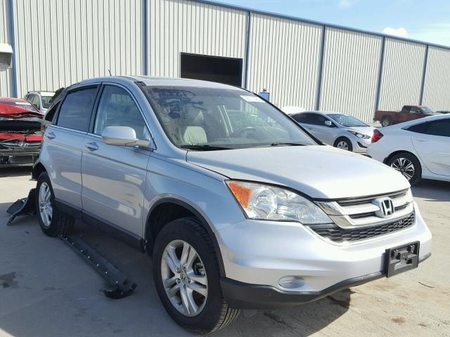 5J6RE3H75AL047904 - 2010 HONDA CR-V EXL GRAY photo 1