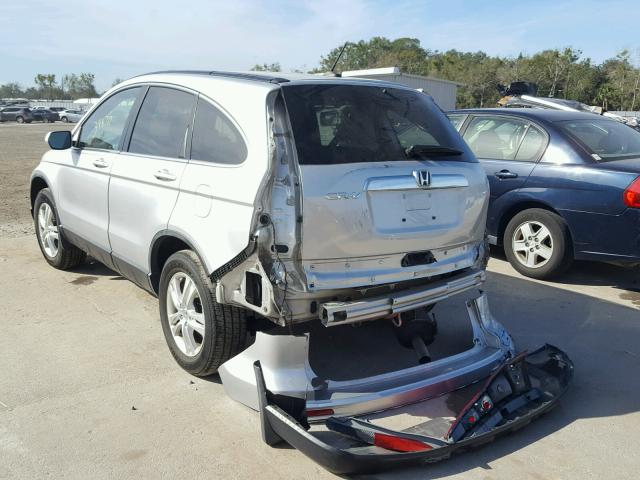 5J6RE3H75AL047904 - 2010 HONDA CR-V EXL GRAY photo 3