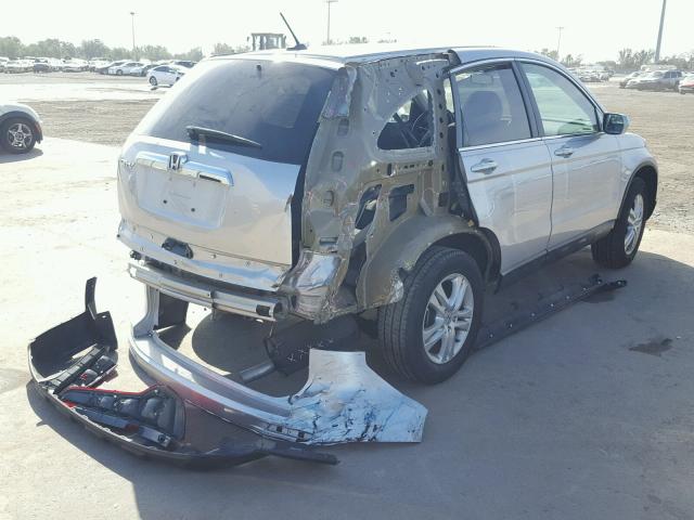 5J6RE3H75AL047904 - 2010 HONDA CR-V EXL GRAY photo 4