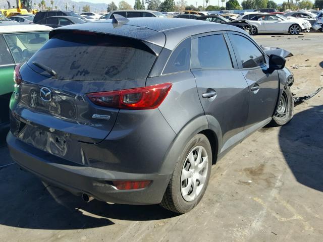 JM1DKBB77G0103864 - 2016 MAZDA CX-3 SPORT GRAY photo 4