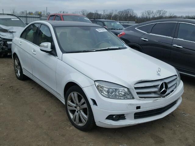 WDDGF81X08F081815 - 2008 MERCEDES-BENZ C 300 4MAT WHITE photo 1