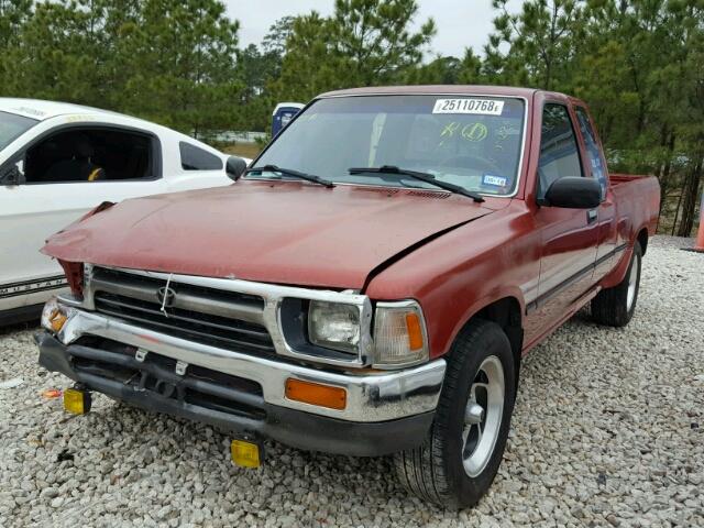 JT4RN93P7R5091631 - 1994 TOYOTA PICKUP 1/2 RED photo 2