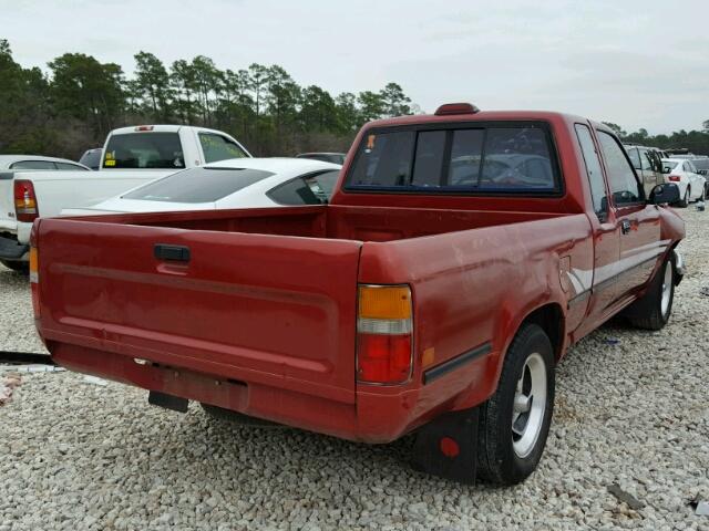 JT4RN93P7R5091631 - 1994 TOYOTA PICKUP 1/2 RED photo 4