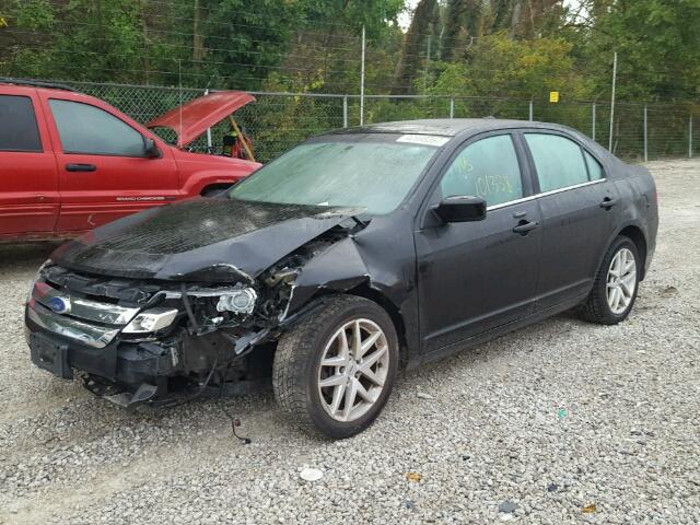 3FAHP0JG3BR296604 - 2011 FORD FUSION SEL BLACK photo 2