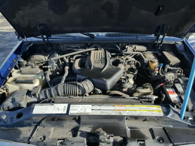 1FMDU34E2VUC26078 - 1997 FORD EXPLORER BLUE photo 7