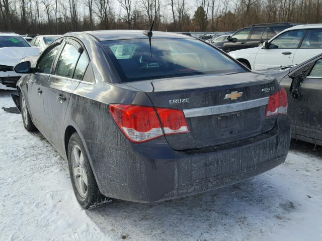 1G1PC5SB5E7294293 - 2014 CHEVROLET CRUZE LT BLACK photo 3