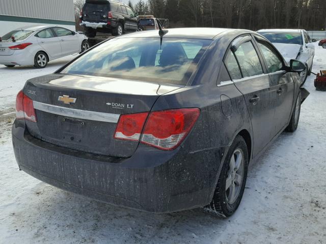 1G1PC5SB5E7294293 - 2014 CHEVROLET CRUZE LT BLACK photo 4