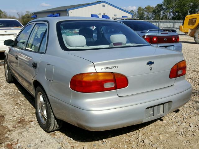 1Y1SK52892Z400555 - 2002 CHEVROLET GEO PRIZM SILVER photo 3