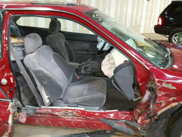 1HGCD7201VA024057 - 1997 HONDA ACCORD SE RED photo 5