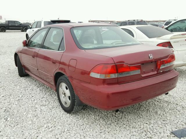 1HGCG16501A039105 - 2001 HONDA ACCORD EX BURGUNDY photo 3