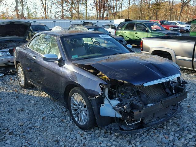 1C3BCBFG1CN162098 - 2012 CHRYSLER 200 LIMITE BLACK photo 1