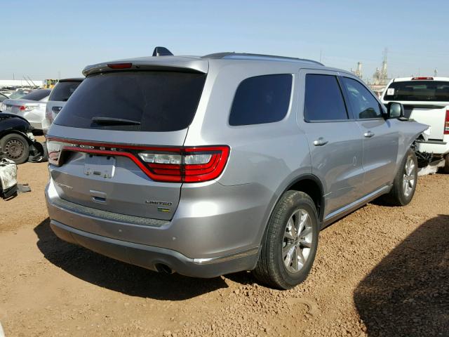 1C4RDHDG1EC501440 - 2014 DODGE DURANGO LI GRAY photo 4