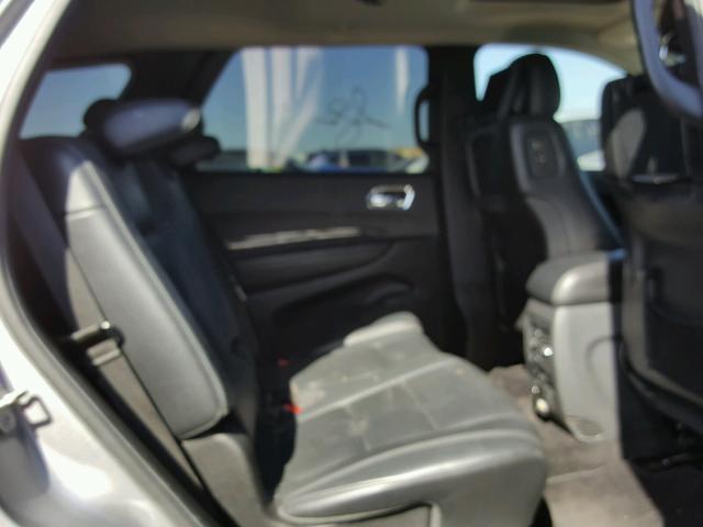 1C4RDHDG1EC501440 - 2014 DODGE DURANGO LI GRAY photo 6