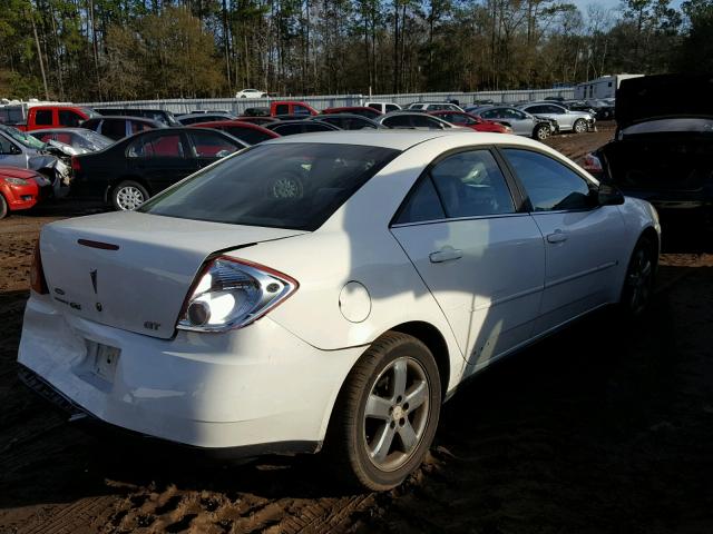 1G2ZH558964156412 - 2006 PONTIAC G6 GT WHITE photo 4