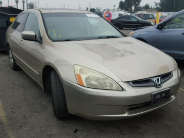 1HGCM56855A065103 - 2005 HONDA ACCORD EX GOLD photo 1