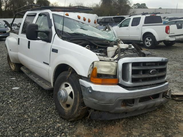 1FTWW32FX2EA13520 - 2002 FORD F350 SUPER WHITE photo 1