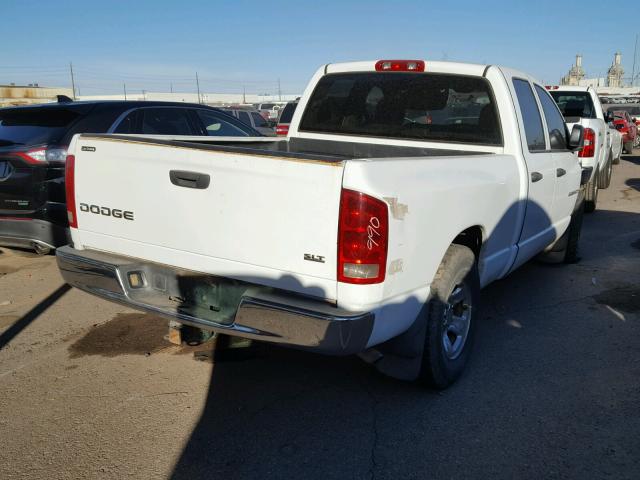 1D7HA18N53J563183 - 2003 DODGE RAM 1500 S WHITE photo 4