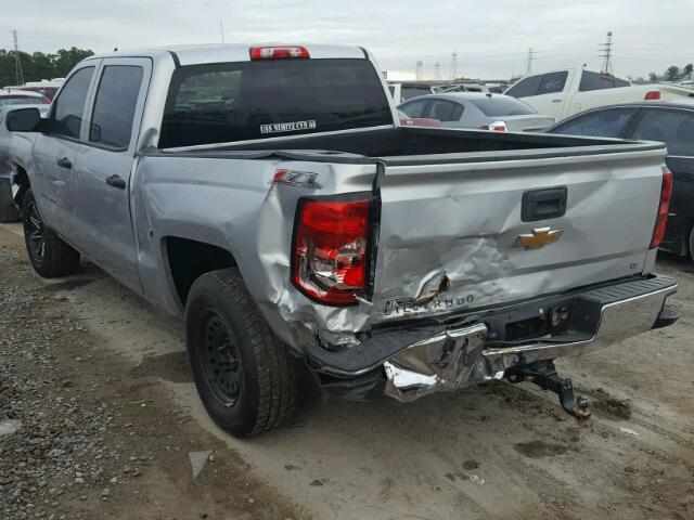 3GCUKREC7EG114373 - 2014 CHEVROLET SILVERADO SILVER photo 3