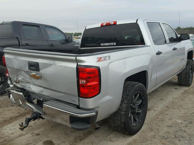 3GCUKREC7EG114373 - 2014 CHEVROLET SILVERADO SILVER photo 4