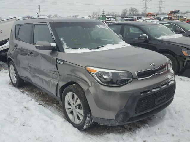 KNDJP3A51E7016945 - 2014 KIA SOUL + GRAY photo 1