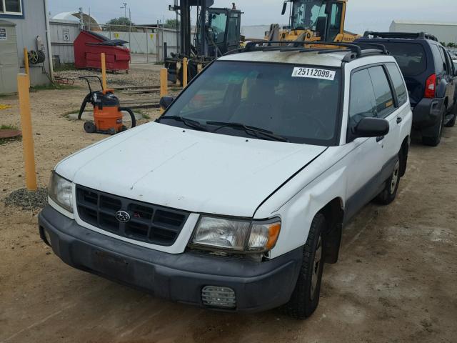 JF1SF6353XH709363 - 1999 SUBARU FORESTER L WHITE photo 2