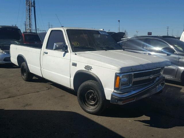 1GCCS14R2H8212174 - 1987 CHEVROLET S TRUCK S1 WHITE photo 1