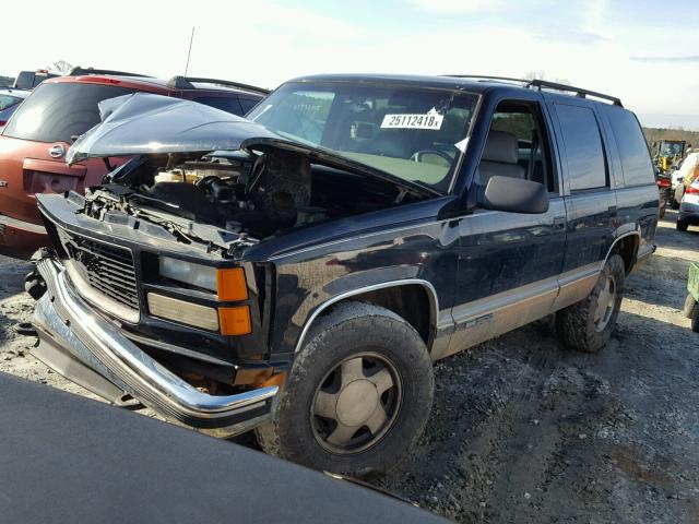 1GKEK13R5XJ760238 - 1999 GMC DENALI BLACK photo 2