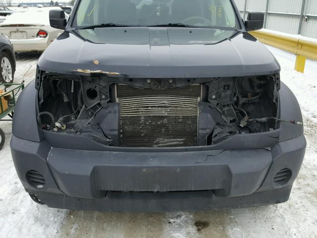 1D8GU28K38W243848 - 2008 DODGE NITRO SXT BLACK photo 9