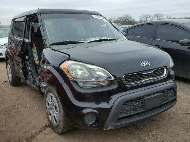 KNDJT2A55D7770256 - 2013 KIA SOUL BLACK photo 1