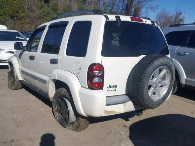 1J4GL58K55W564377 - 2005 JEEP LIBERTY LI WHITE photo 3