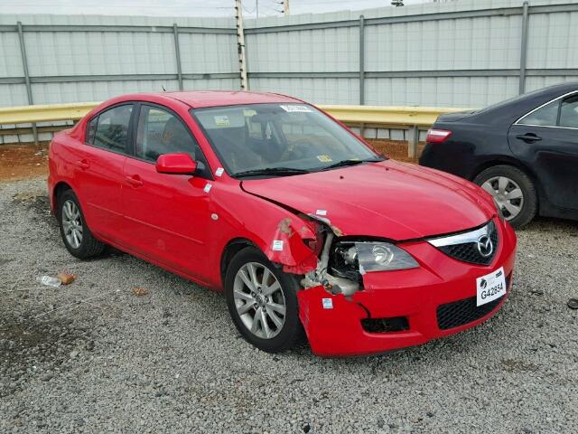 JM1BK12F471716107 - 2007 MAZDA 3 I RED photo 1