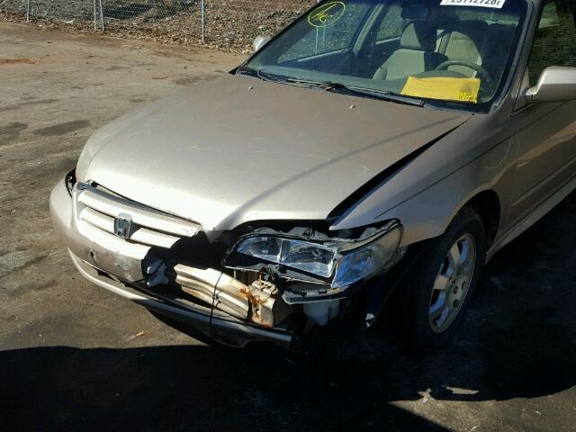 1HGCG56681A128551 - 2001 HONDA ACCORD EX GOLD photo 9