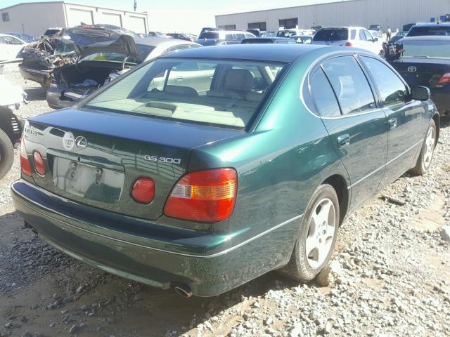 JT8BD68S6Y0108588 - 2000 LEXUS GS 300 GREEN photo 4