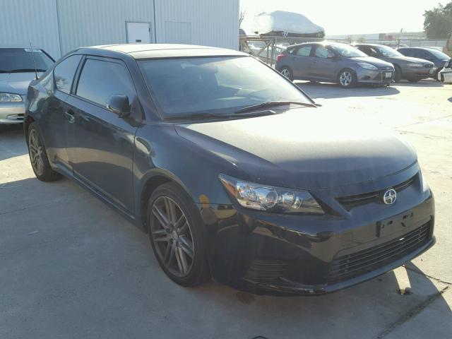 JTKJF5C77D3059634 - 2013 TOYOTA SCION TC BLACK photo 1