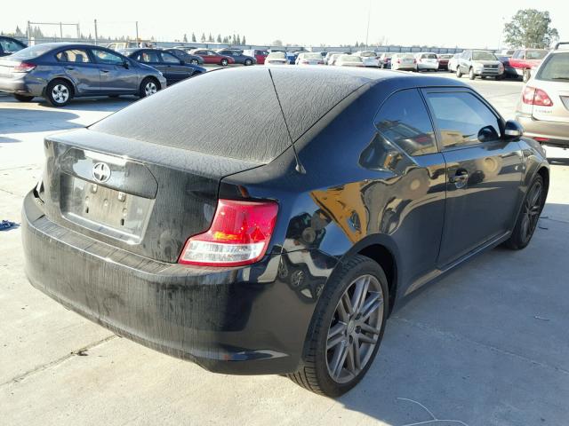 JTKJF5C77D3059634 - 2013 TOYOTA SCION TC BLACK photo 4
