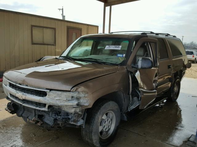 1GNEC16Z33R167792 - 2003 CHEVROLET SUBURBAN C GOLD photo 2