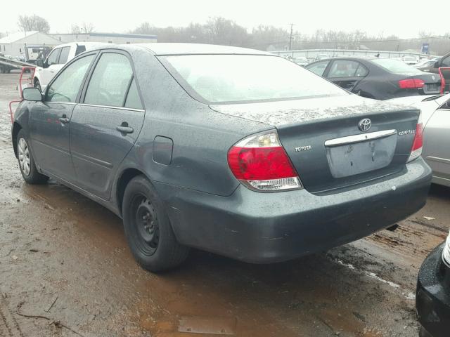 4T1BE30K55U078749 - 2005 TOYOTA CAMRY LE Сұр фото 3