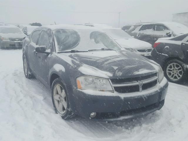 1B3LC56R68N127777 - 2008 DODGE AVENGER SX BLUE photo 1