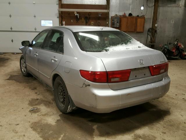 1HGCM56415A041703 - 2005 HONDA ACCORD LX SILVER photo 3